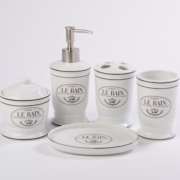 Set De Bano Le Bain - Blanco - Kessa.