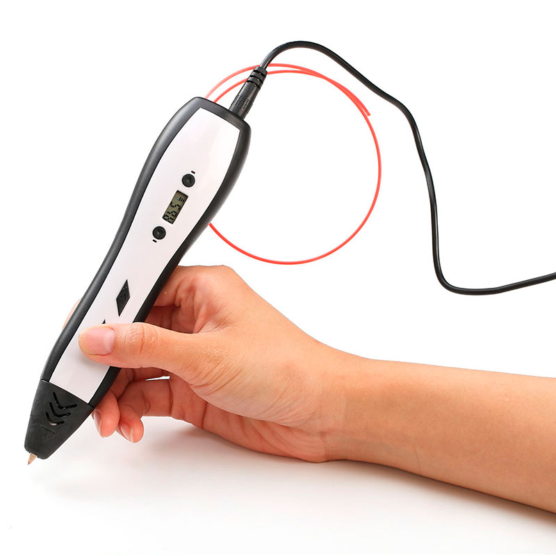 Pluma de Impresión 3D con Filamentos de Colores.