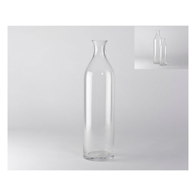 Florero Botella - Transparente - Kessa