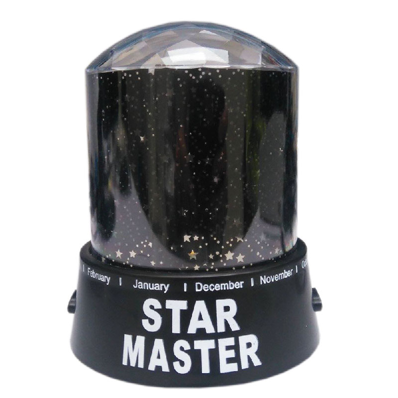 Proyector de luz cósmica Star Master con Domo