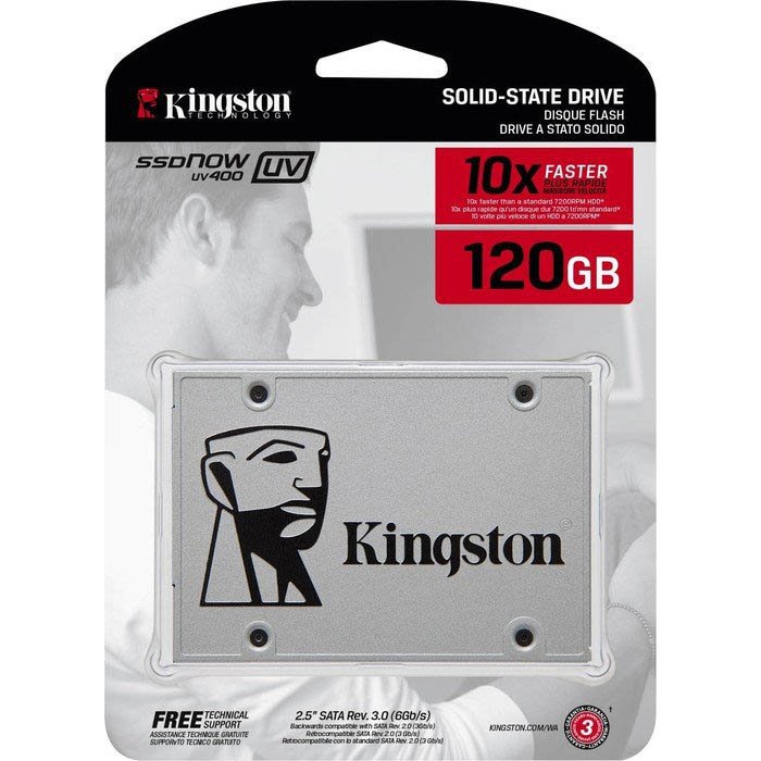 Disco Duro Estado Solido 120GB SSD SUV400S37A/120G Kingston