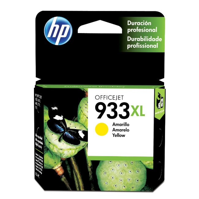 Tinta HP CN056AL 933XL Color Amarillo