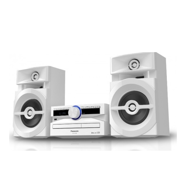 Microcomponente Panasonic Bluetooth USB SC-AKX100 Blanco
