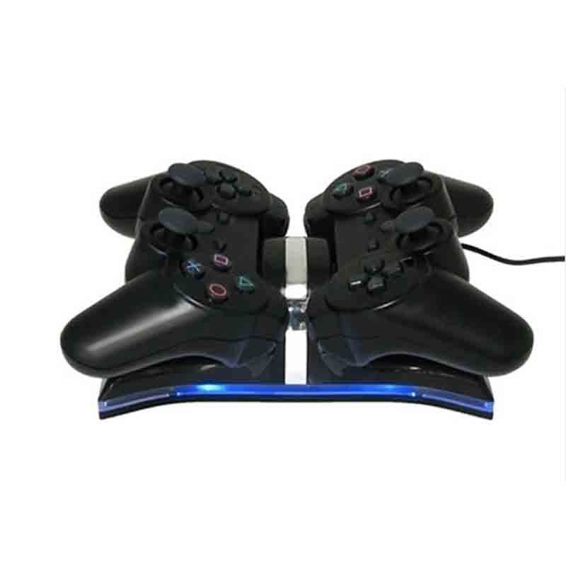 PS3 Base Cargadora Dual Con Luces Para PlayStation 3