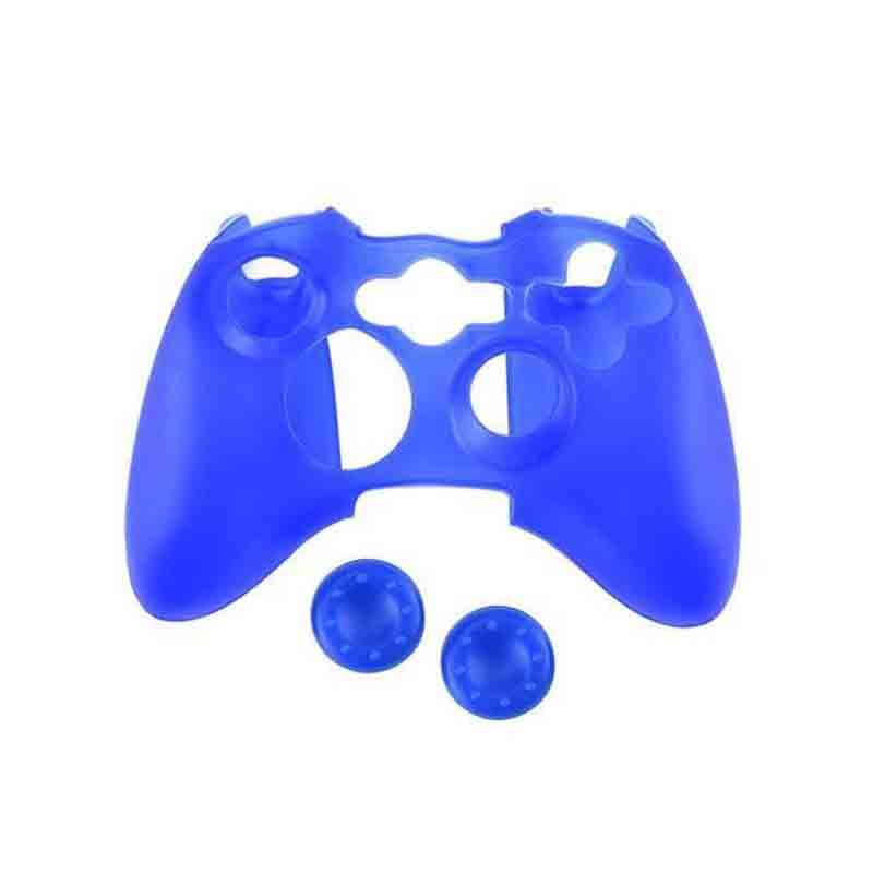 Xbox 360 Funda Silicona (Azul)