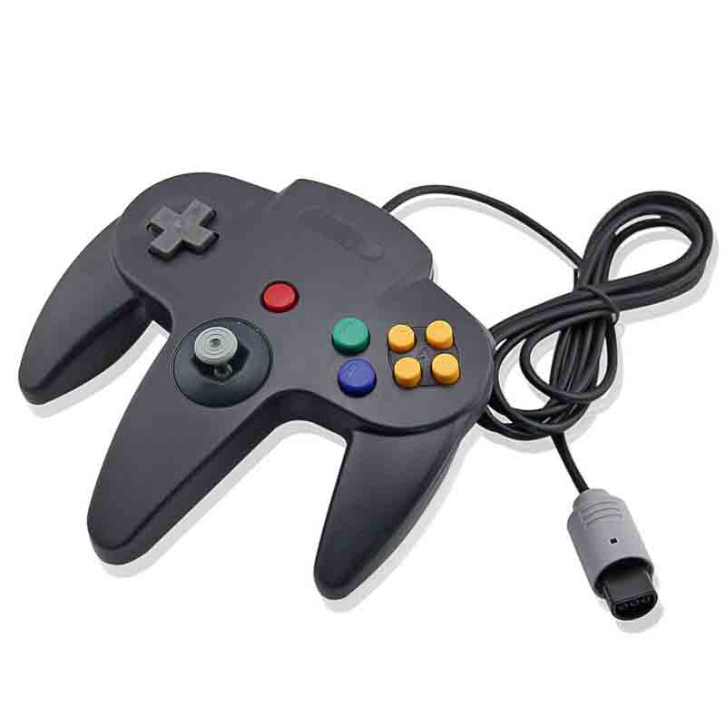 Nintendo 64 Control Genérico (Negro)