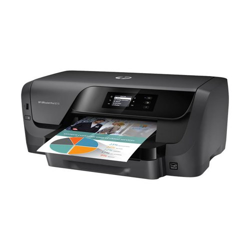 Impresora HP Officejet Pro 8210 Tecnología de Impresión Inyección de Tinta a Color