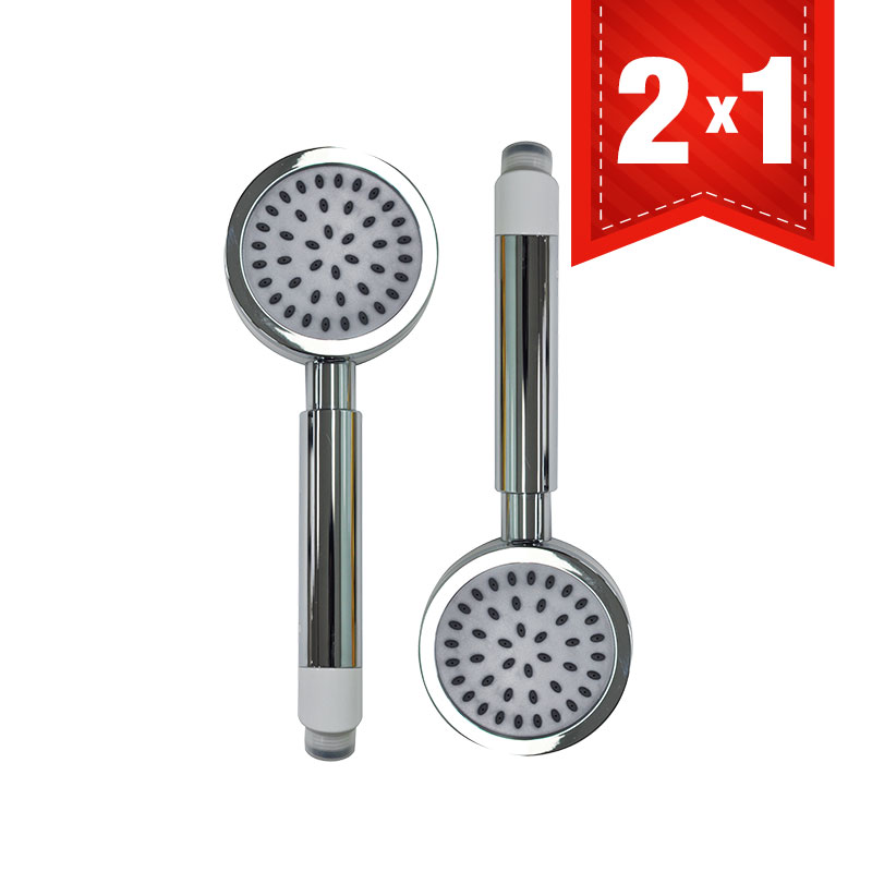Set de Dos Regaderas Multifuncionales NEMO 4 en 1 (suave, lluvia, masaje y brisa)