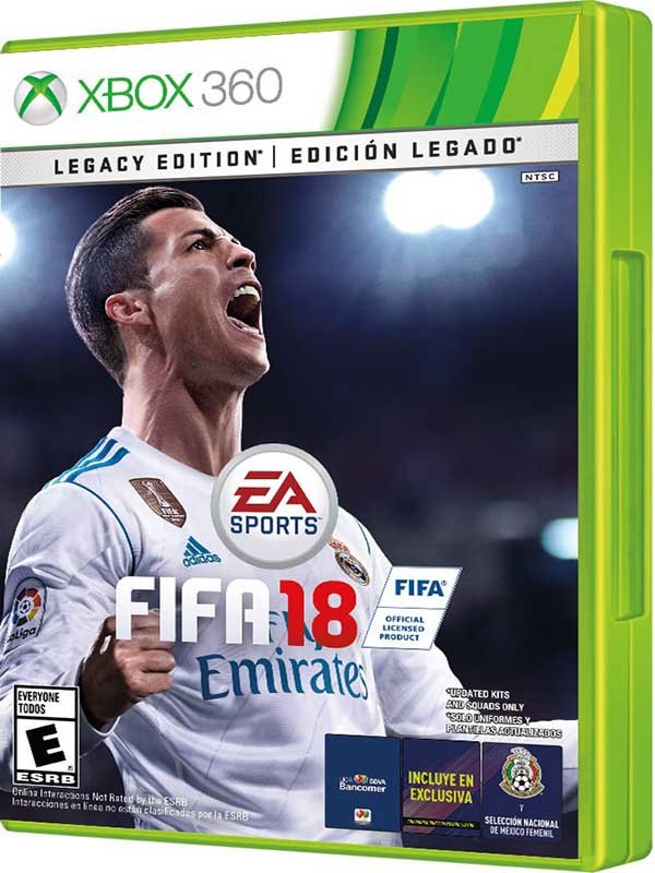 Juego Futbol Fifa 18 Legacy Edition Xbox 360 Ibushak Gaming