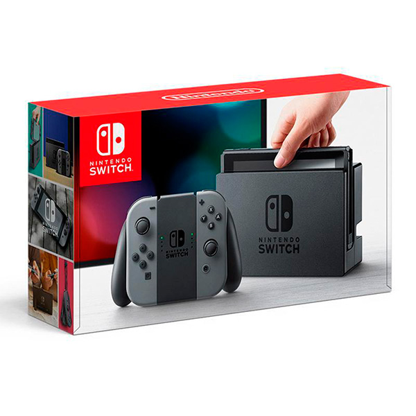 Consola Nintendo Switch 32GB-Edicion Estandar Color Gris