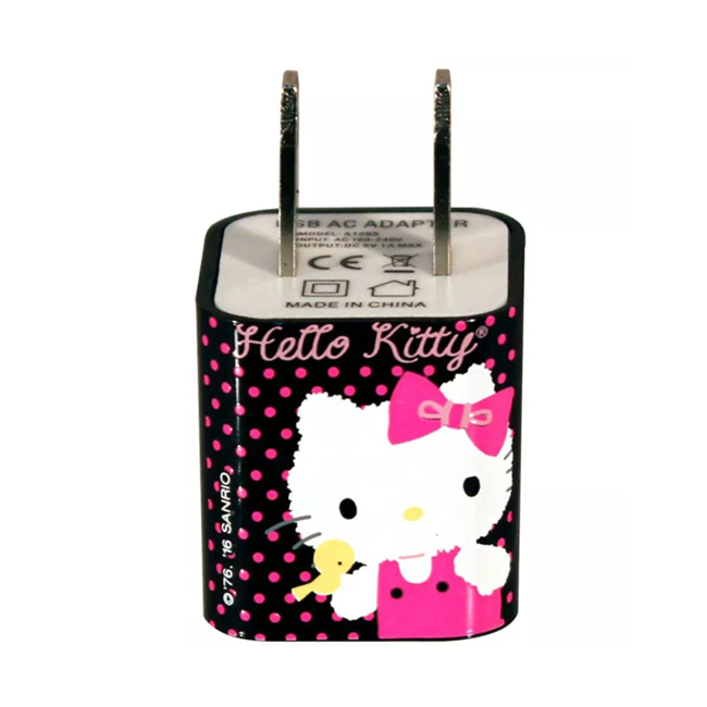 Cargador de Cubo Hello Kitty HK16CU01 Ginga de Corriente USB