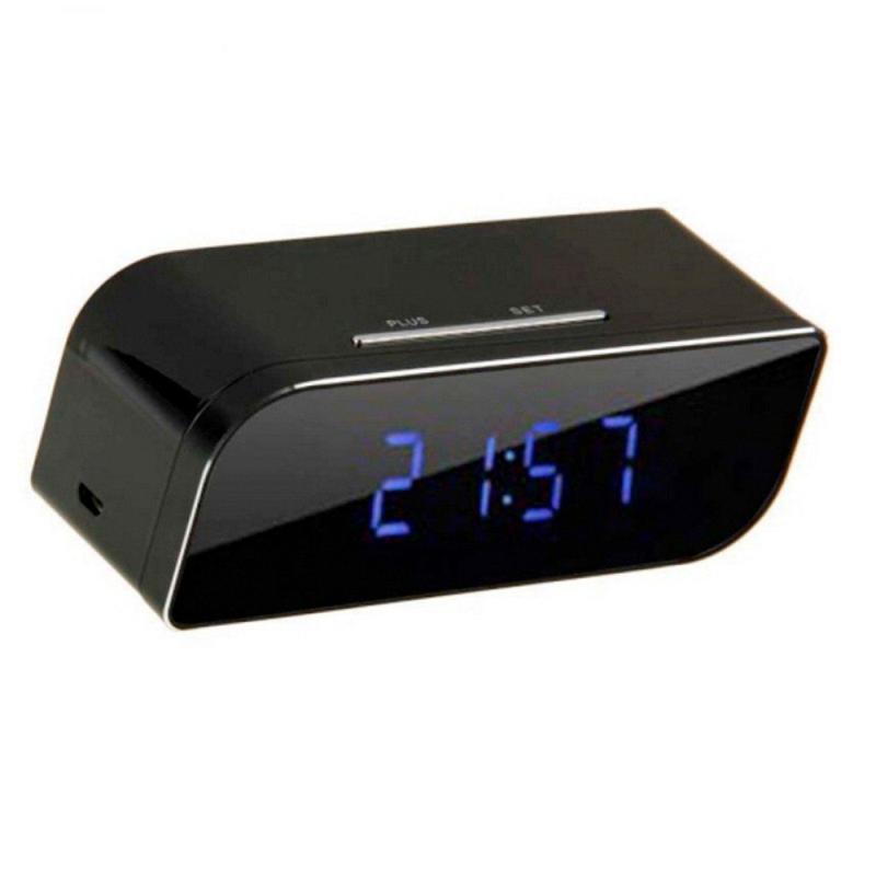Redlemon Cámara Oculta WiFi en Forma de Despertador Digital, con Monitoreo en Tiempo Real