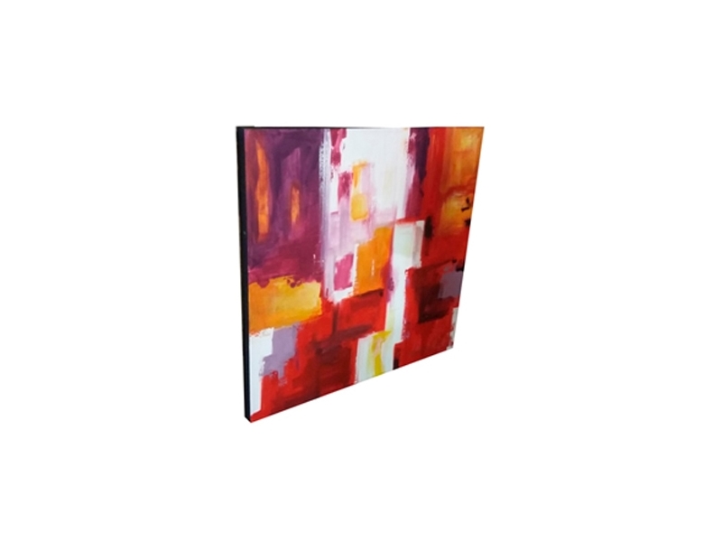 Cuadro Decorativo 1 Pieza - Abstracto Red Metropoli - Këssa