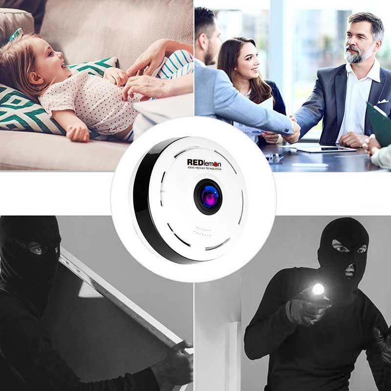 Paquete X2 C?mara de Seguridad Wifi 360?