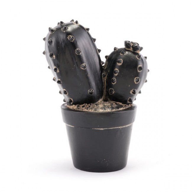 Accesorio Decorativo Peyote Cactus - Negro / A10555 - Këssa