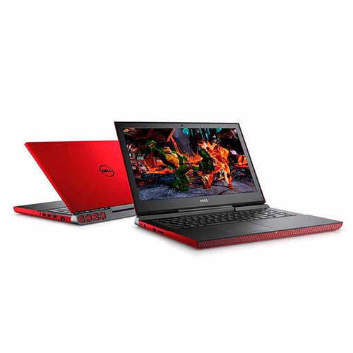 NoteBook Dell Inspiron 15 7567 Gaming Intel Core I5-7300 RAM 8GB SSD 256GB Windows 10 Tarjeta De Video 960GTX 4GB LED 15.6-Rojo