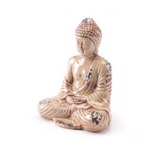 Accesorio Decorativo Buddha Sentado - Taupe / A10165 - Këssa