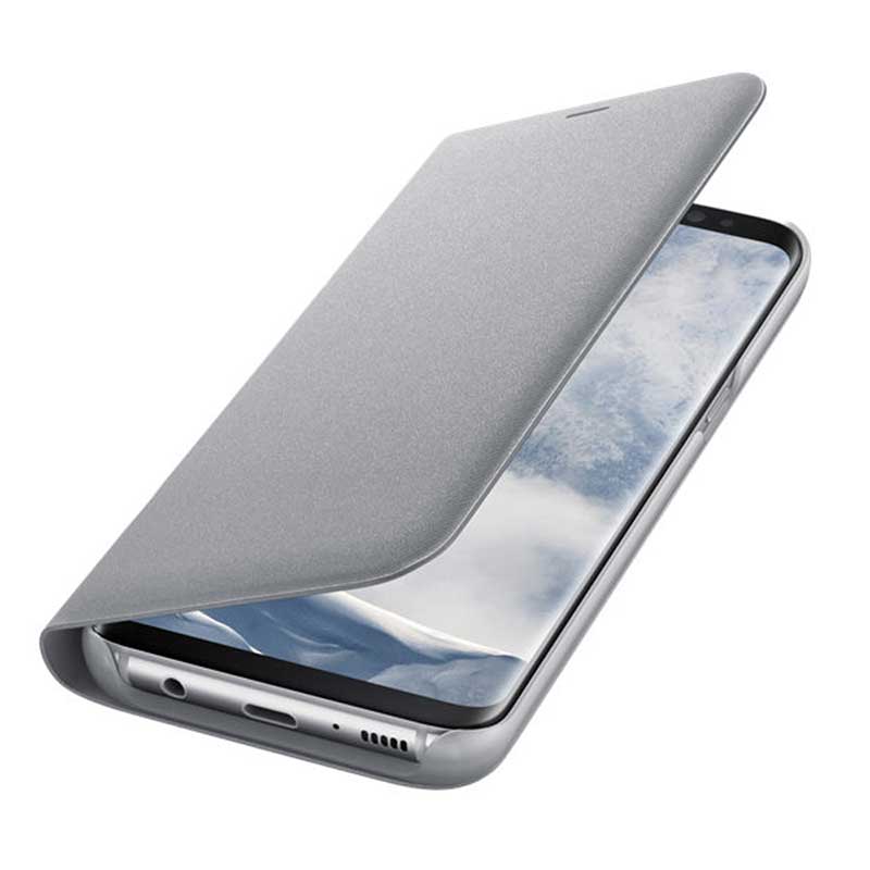 Funda Led View Cover Gris Galaxy S8 Acc Samsung