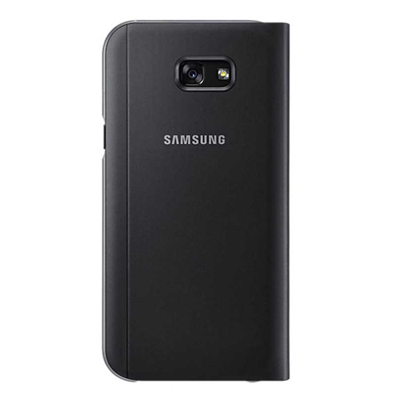 Funda Protector S View Standing Negro A7 (2017) Acc Samsung