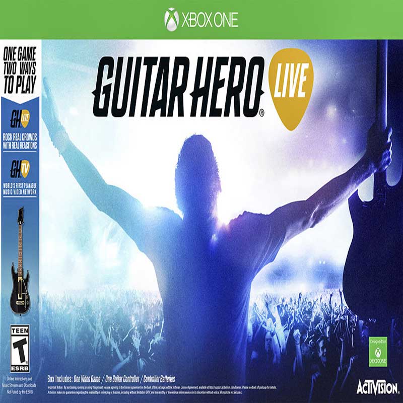 Videojuego Guitar Hero Live Xbox One Activision Gamer