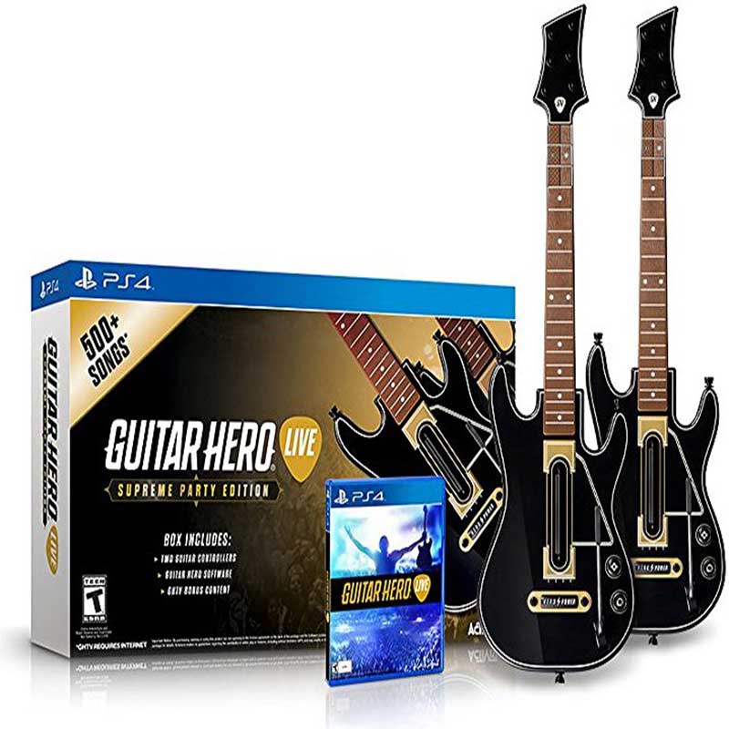 Videojuego Guitar Hero Live Supreme Party PS4 Activision