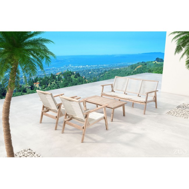 Mesa De Centro De Jardin Modelo South Port - Natural / 703852 - Këssa