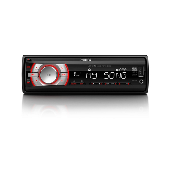 Autoestereo Philips LCD 50W USB/SD/MP3 CE-132