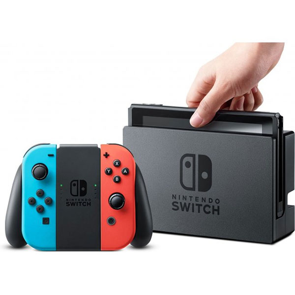  Consola Nintendo Switch Neon (controles Joy-Con Azul Y Rojo)
