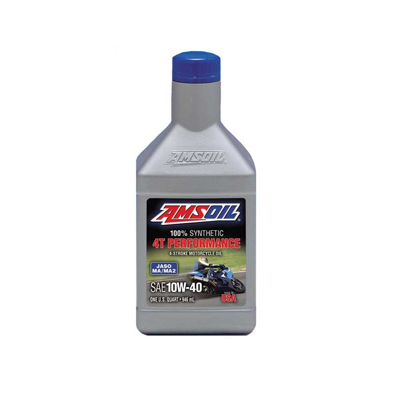 Kit Aceite Sintetico 10W-40 4T + Aditivo Octano Motos Amsoil