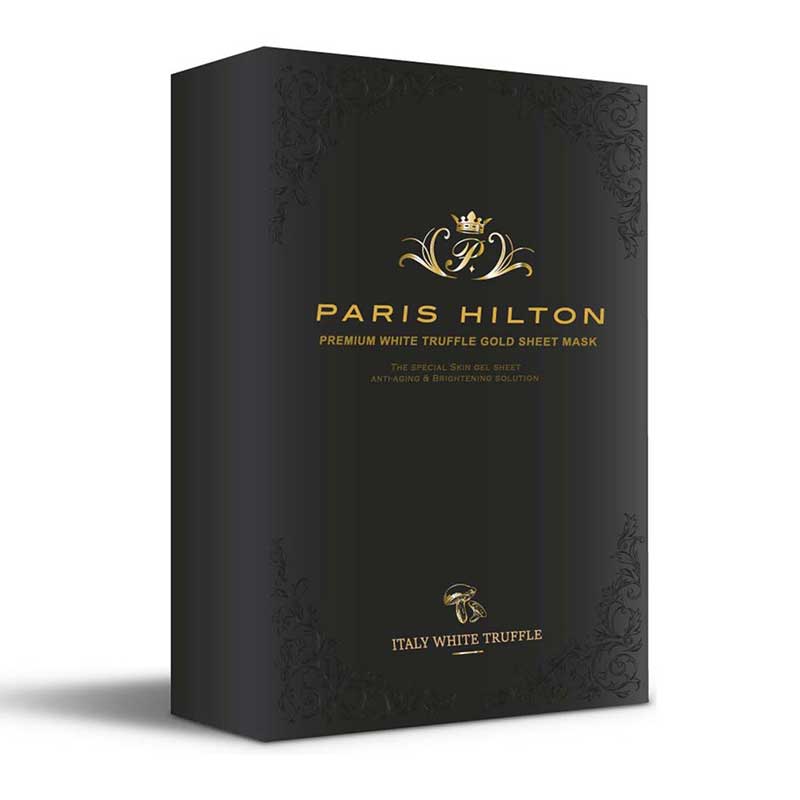 Paris Hilton Mascarillas Faciales Hidratantes 10 sobres Oro