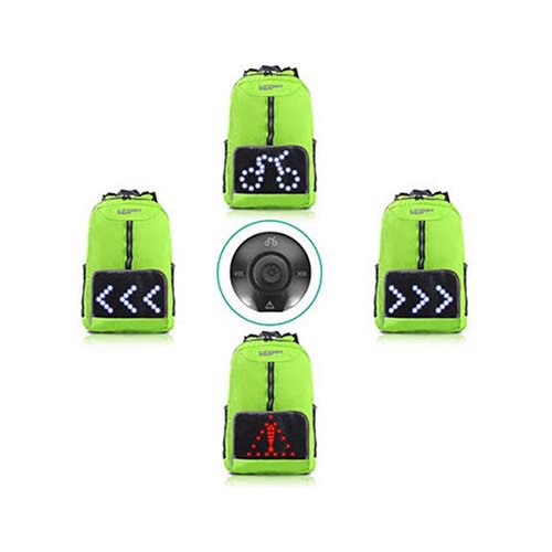 Backpack con leds de señalización VUP+ Verde