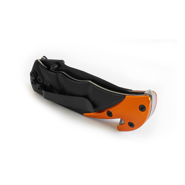 Navaja WALLIS S.O.S con bloqueo, mango metálico con clip