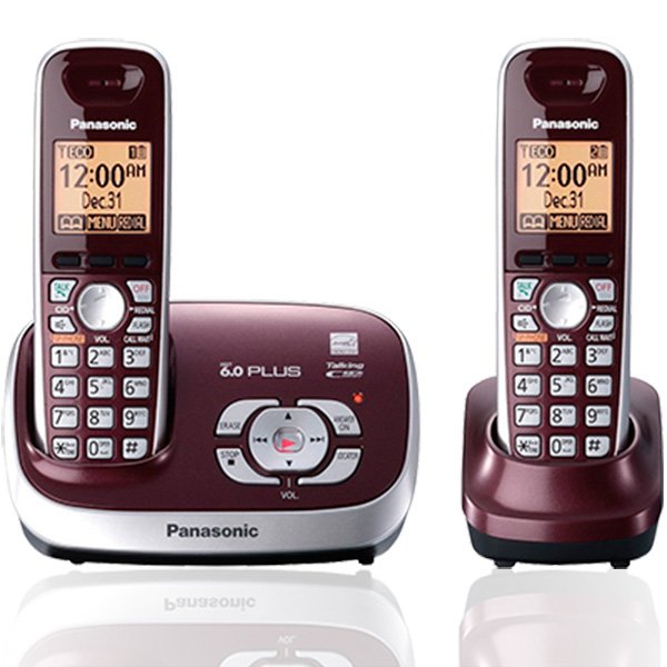 Panasonic KX-TG6572R DECT 6.0 Teléfono inalámbrico Reacondicionado