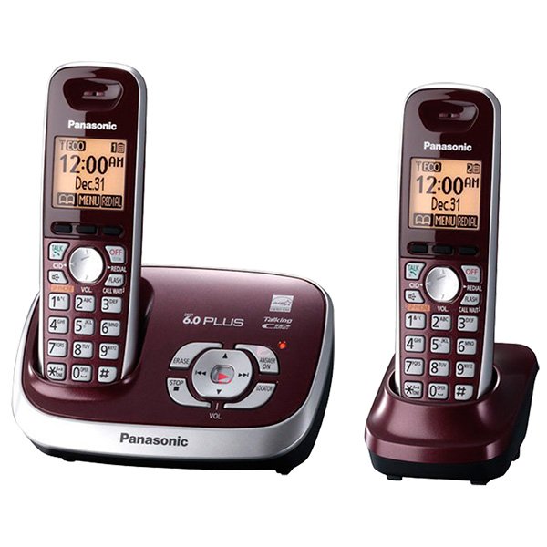 Panasonic KX-TG6572R DECT 6.0 Teléfono inalámbrico Reacondicionado