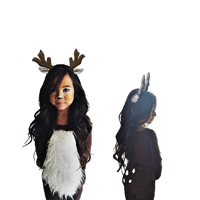 Disfraz de Navidad Reno Niña Animalito Festival Pastorela - DISFRACES TuDi