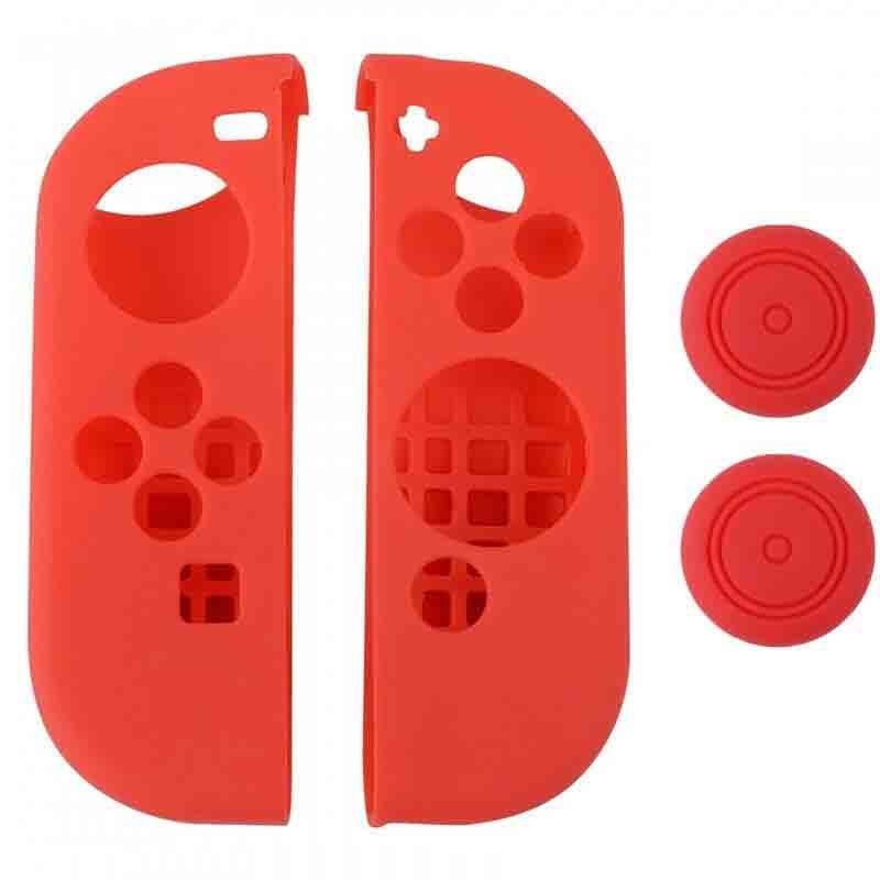 Nintendo Switch Funda Silicona Joy-Con (Rojo)