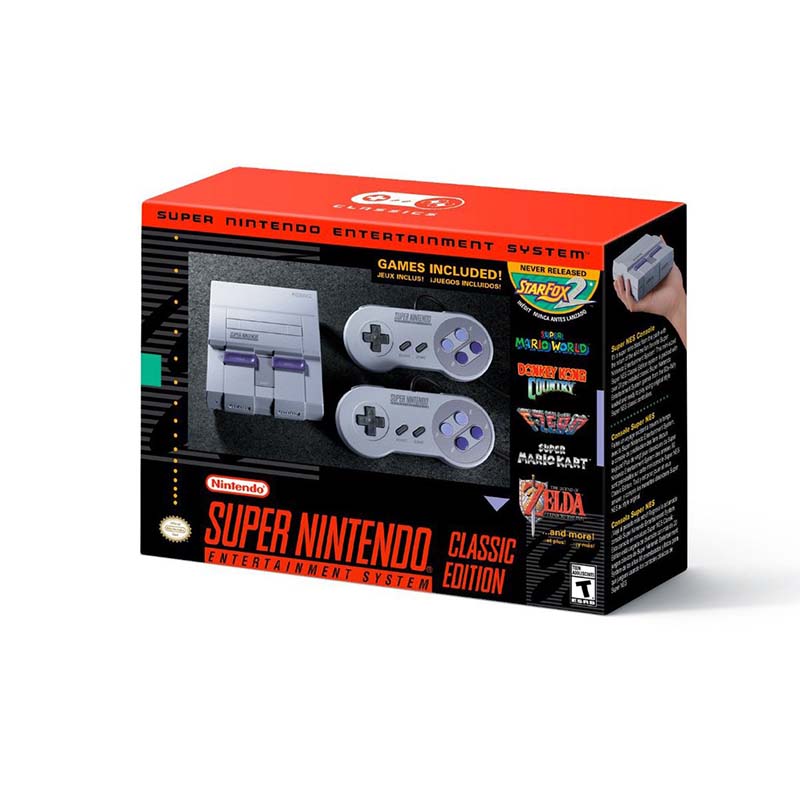 Consola Super Nintendo Mini Snes Classic Original