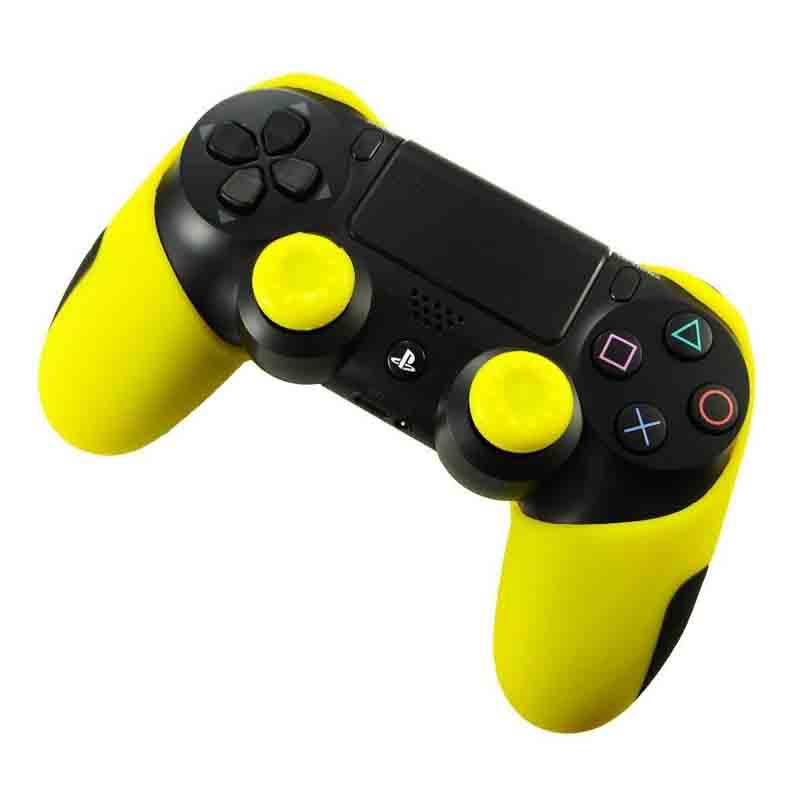 Ps4 Funda Profesional Para Playstation 4 (Amarillo)