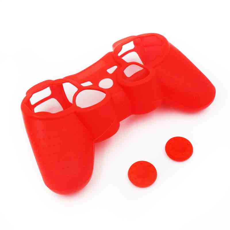Ps3 Funda Silicona Para Playstation 3 (Roja)