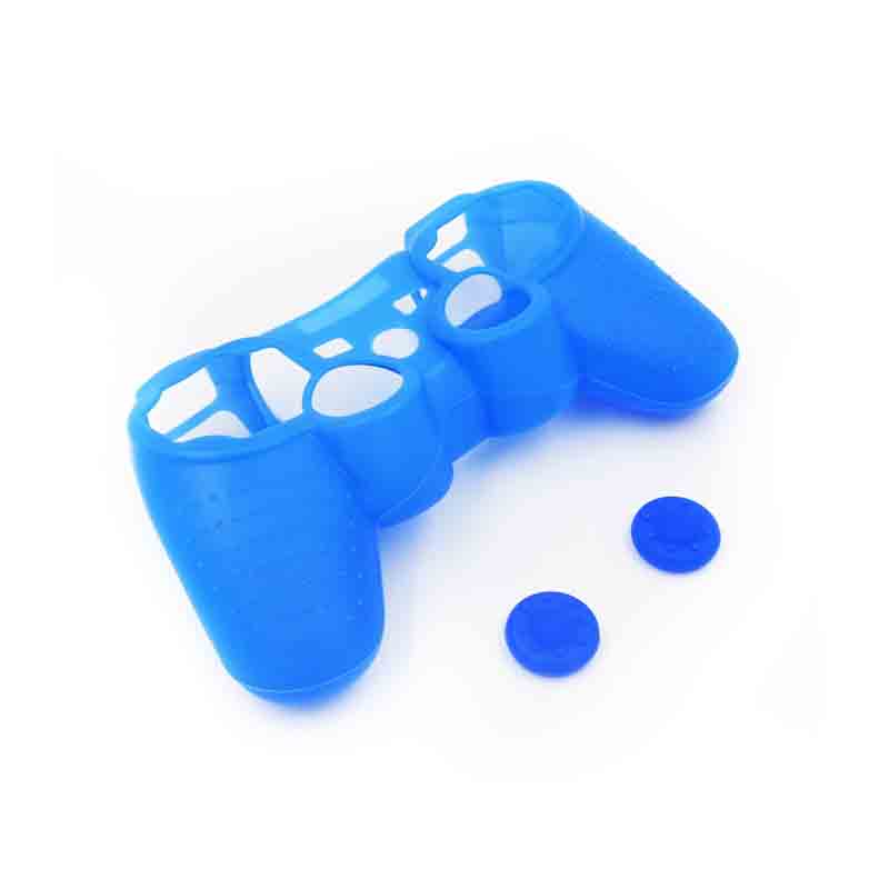 Ps3 Funda Silicona Para Playstation 3 (Azul)