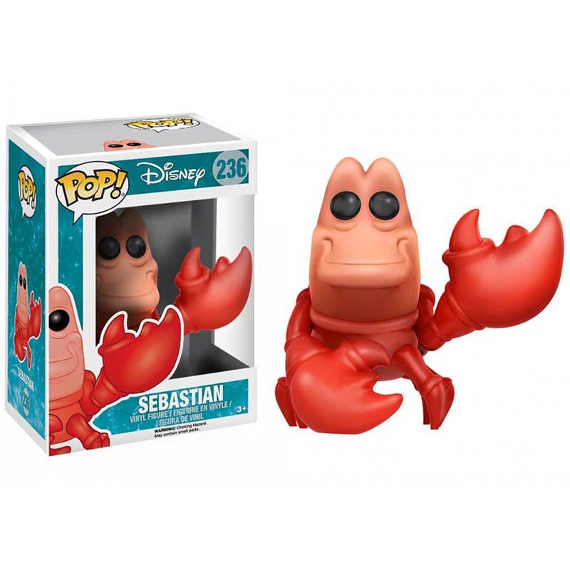 Figura Coleccionable Funko POP Sebastian Disney Sirenita