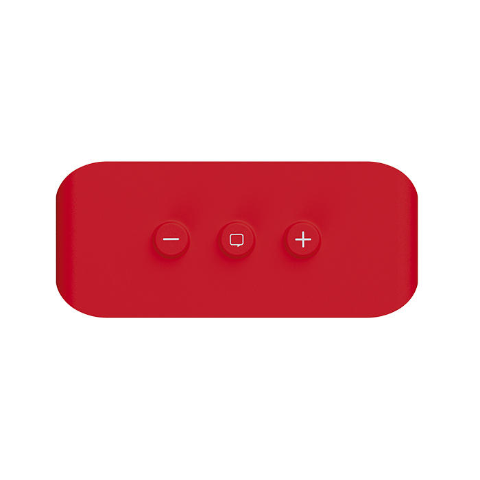 Bocina Bluetooth Función Altavoz Jabra Solemate Mini Rojo