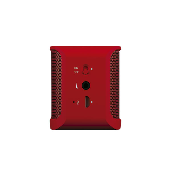 Bocina Bluetooth Función Altavoz Jabra Solemate Mini Rojo