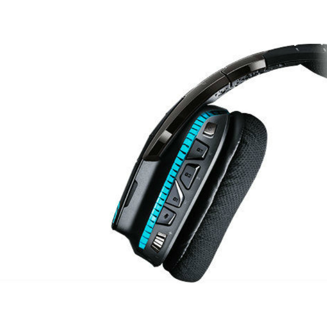 Diadema Gamer Inal?mbrica Logitech G933 Bluetooth Color Negro