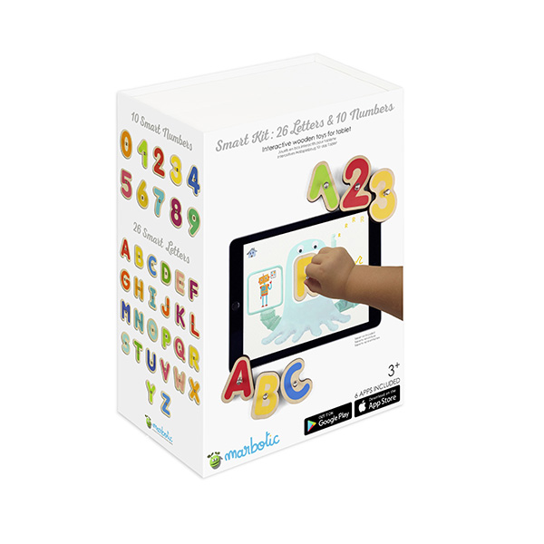 Kit De Juguetes Interactivos Para Tablets, Números Y Letras Inteligentes Marbotic