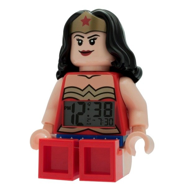 Reloj Lego Despertador DC Wonder Woman para Niña