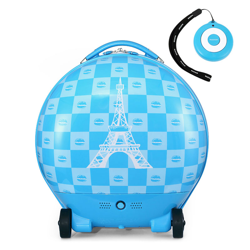 Mochila Infantil Motorizada y Dirigible con Control Remoto Rastar, Modelo Cookie Blue
