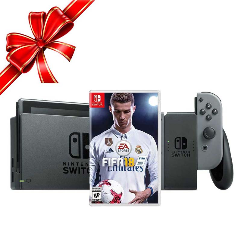Consola Nintendo Switch + Juego Fifa 18