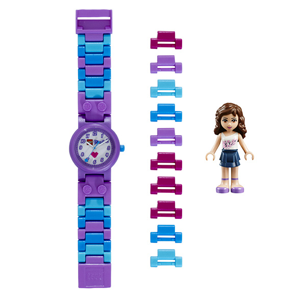 Reloj Lego Friends Olivia con minifigura de personaje para Niña
