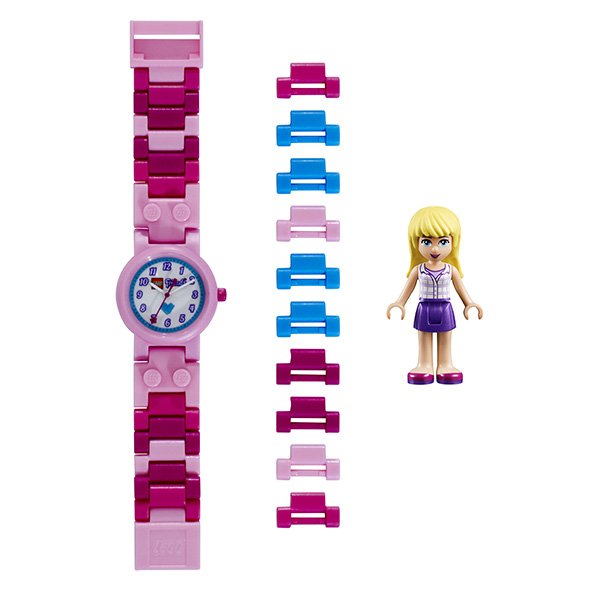  Reloj Lego Friends Stephanie con minifigura de personaje para Niña.8020172
